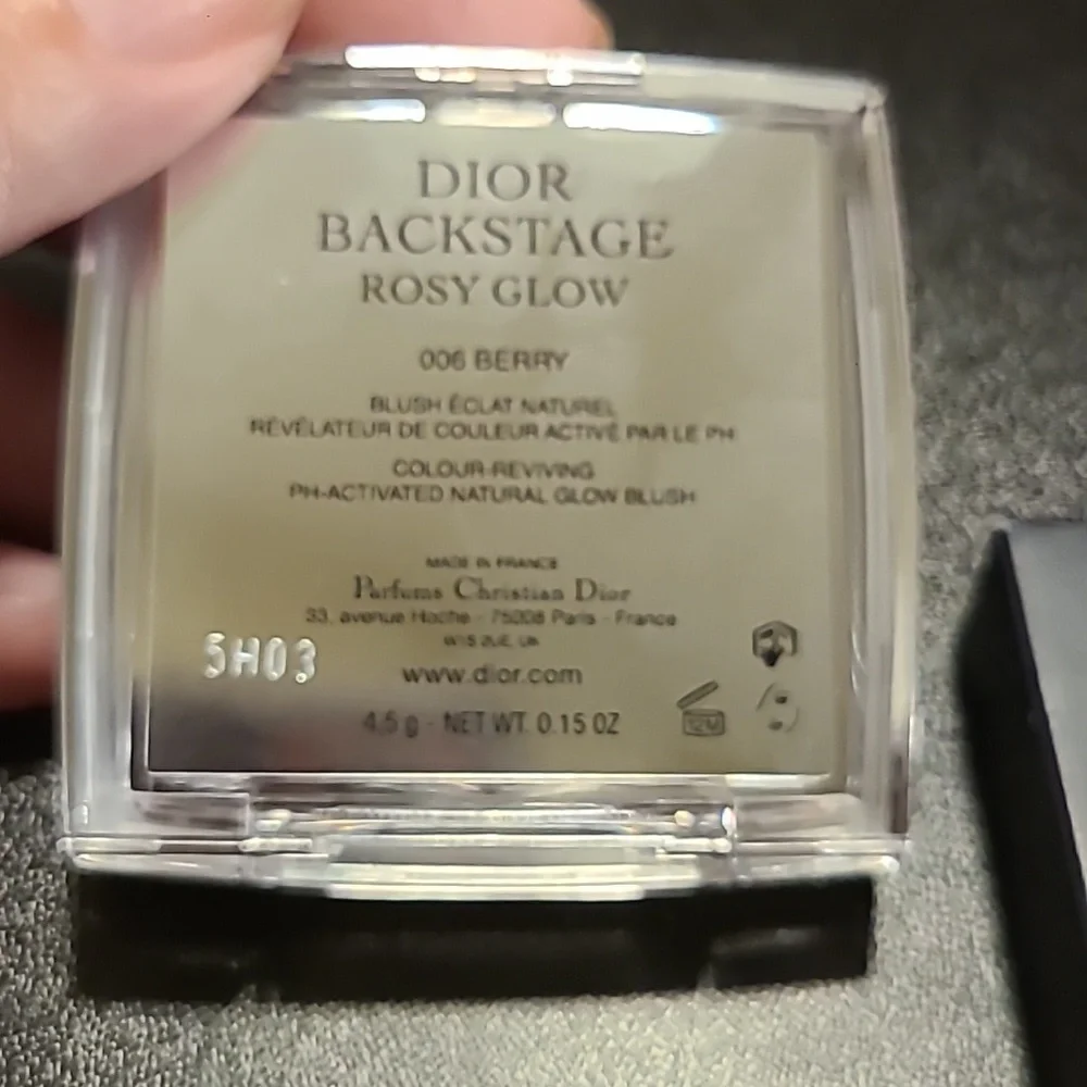 Dior Backstage Rosy Glow-006 berry NIB